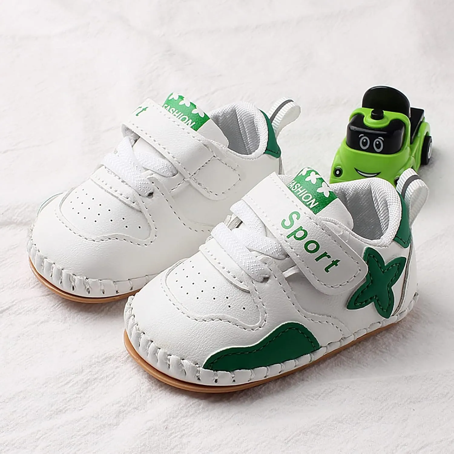 sfdgfhyf Little Kid Soft Sole Shoes Children Baby Toddler Shoes Non Slip Sport Shoes Rubber Sole Outdoor Toddler Walking