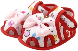Shoes Infant Boys Girls Summer Sandals Rubber Sole Anti-Slip Sneakers Prewalkers First Walker Crib Shoes