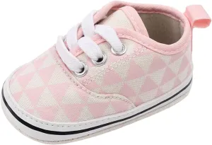 Size 7 Toddler Girl Shoes Infant Toddler Shoes Soft Sole Plaid Lace Up Casual Shoes Princess Shoes Toddler Girl Shoes 9