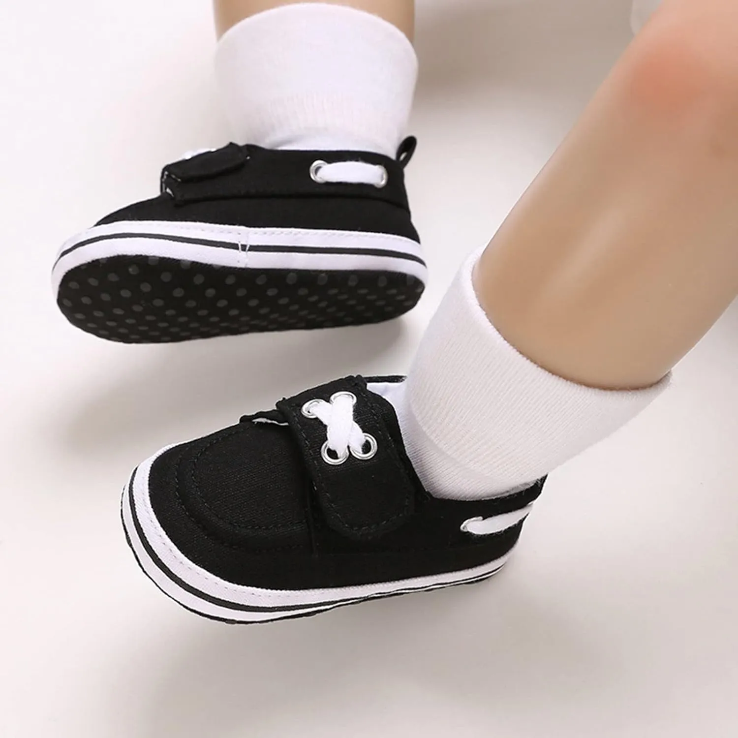 Spring and Summer Children Baby Toddler Shoes Boys and Girls Casual Shoes Flat Soles Soft Lightweight Solid Color Simple Shoe for Boys Size 4