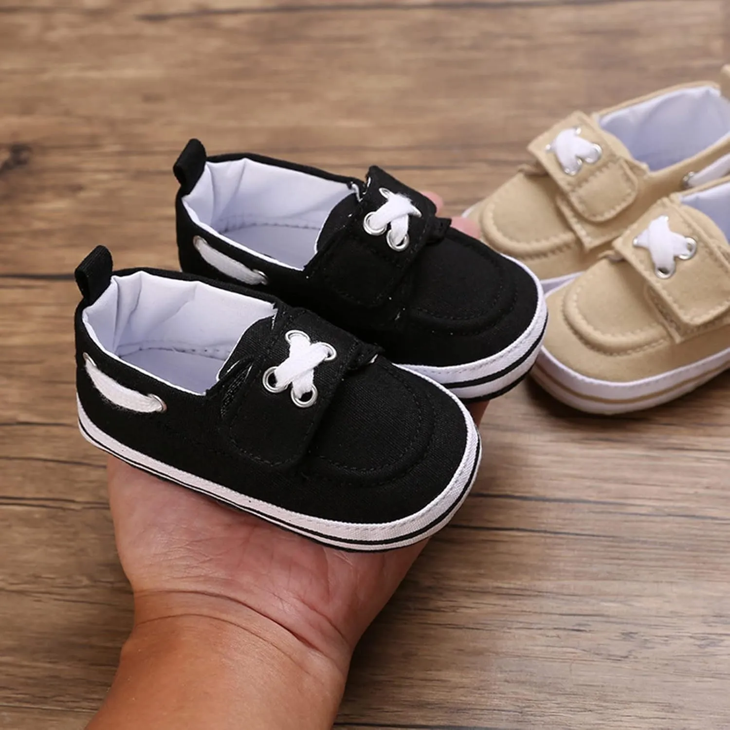Spring and Summer Children Baby Toddler Shoes Boys and Girls Casual Shoes Flat Soles Soft Lightweight Solid Color Simple Shoe for Boys Size 4