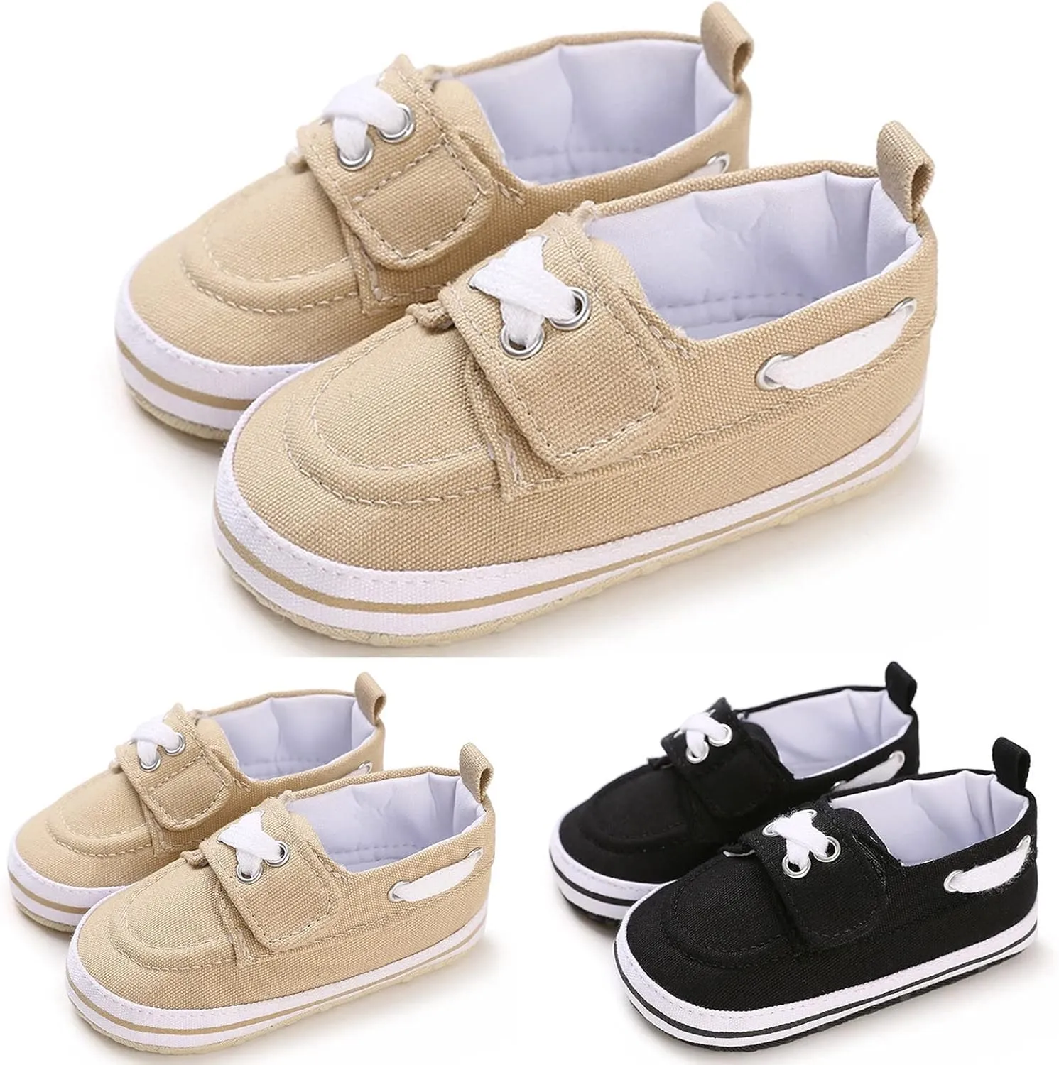 Spring and Summer Children Baby Toddler Shoes Boys and Girls Casual Shoes Flat Soles Soft Lightweight Solid Color Simple Shoe for Boys Size 4