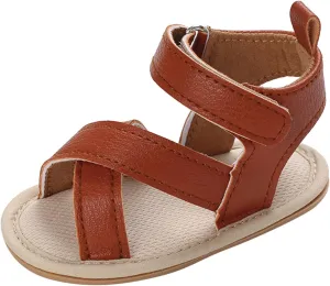Spring And Summer Children Baby Toddler Shoes Boys And Girls Sandals Solid Color Open Toe Breathable Sheep Baby Slippers