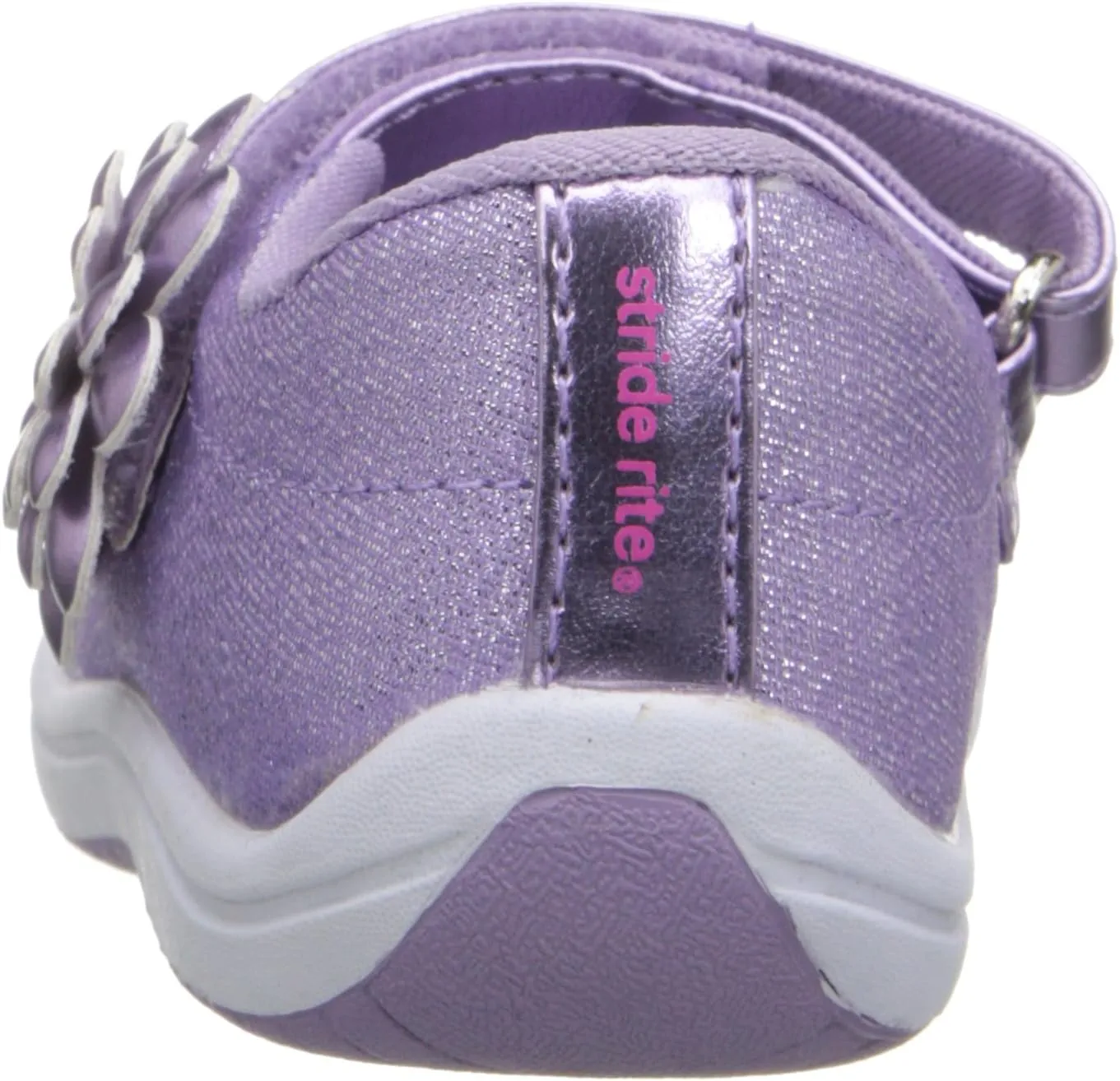 Stride Rite Haylie Mary Jane (Toddler/Little Kid), Silver, 8 Toddler