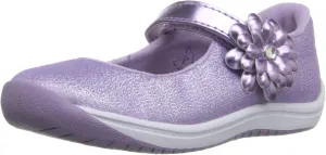 Stride Rite Haylie Mary Jane (Toddler/Little Kid), Silver, 8 Toddler