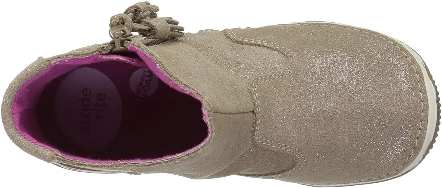 Stride Rite Unisex-Child SRT Zoe Ankle Boot