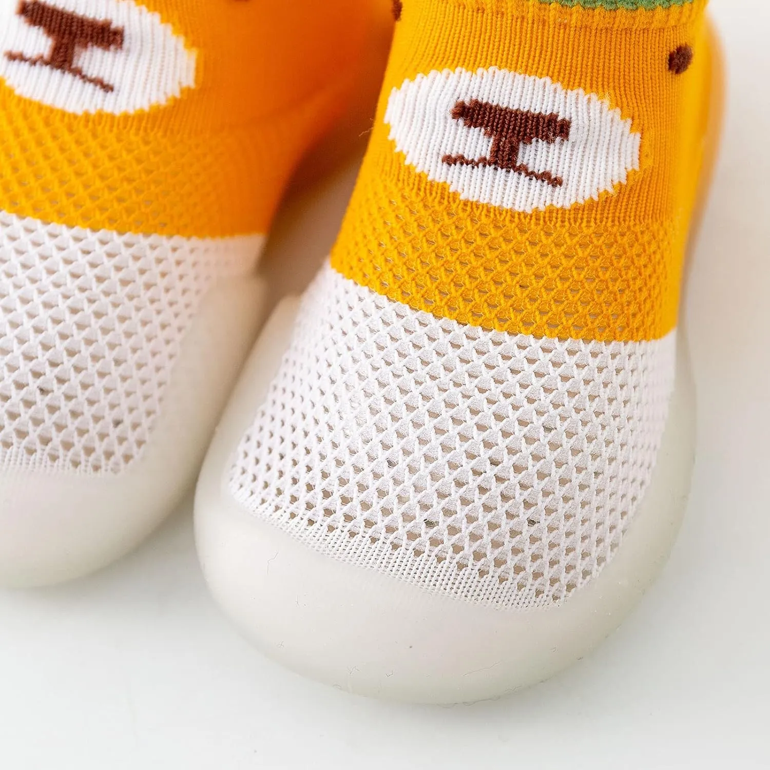 Summer and Autumn Infant Toddler Shoes Cute Deer Rabbit Pattern Children Mesh Breathable Floor Boys Infant Shoes