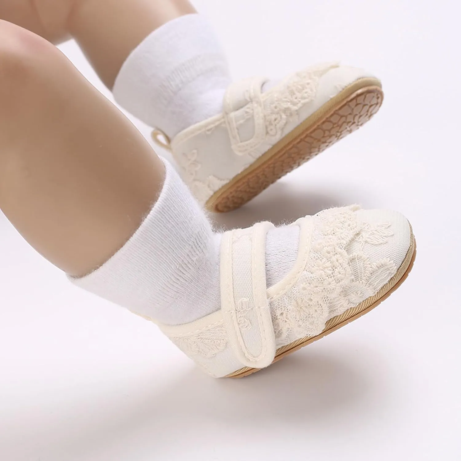Summer Children Infant Infant Shoes Girls Sports Flat Bottom Round Toe Lightweight Solid Color All Shoes for Girls