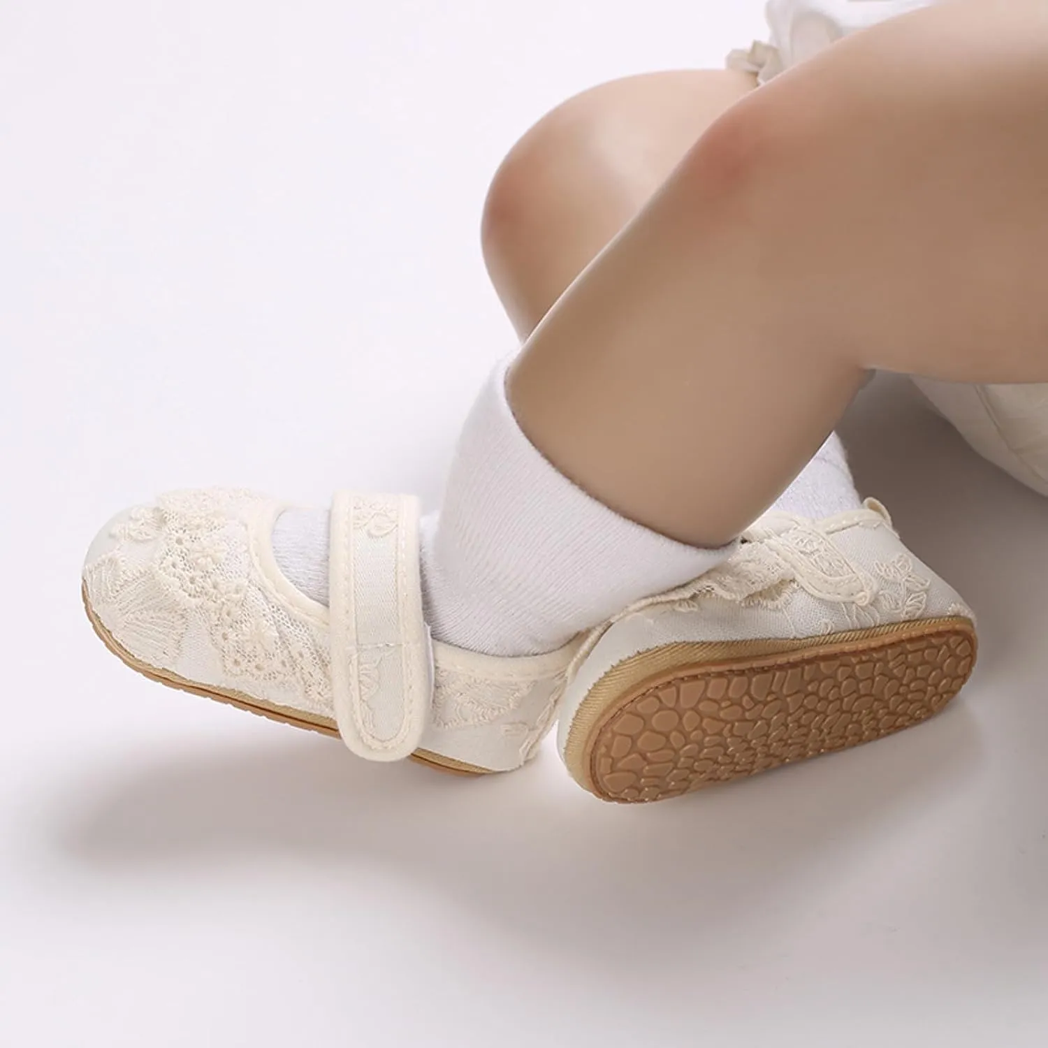 Summer Children Infant Infant Shoes Girls Sports Flat Bottom Round Toe Lightweight Solid Color All Shoes for Girls