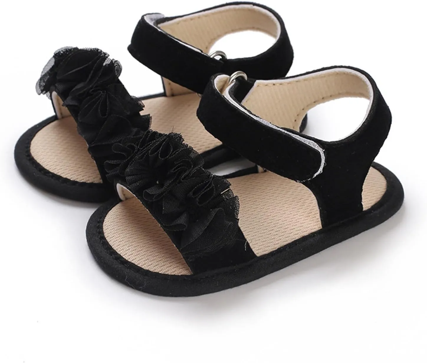 Summer Children Infant Toddler Shoes Girls Sandals Flat Bottom Open Toe Breathable Solid Color Water Shoes for Kids Boy
