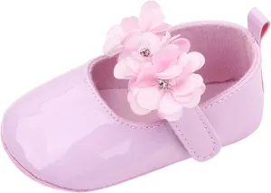 Summer Children Infant Toddler Shoes Girls Sports Shoes Flat Bottom Lightweight Round First Walking Shoes for Baby Girls