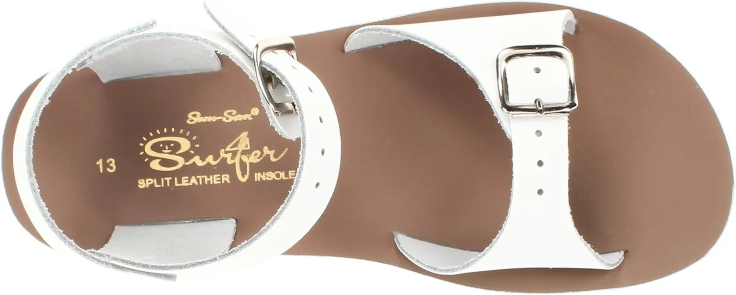 Sun-San Surfer Little Kid Leather Sandals