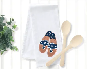 Tea Towel - Palm Beach Sandals