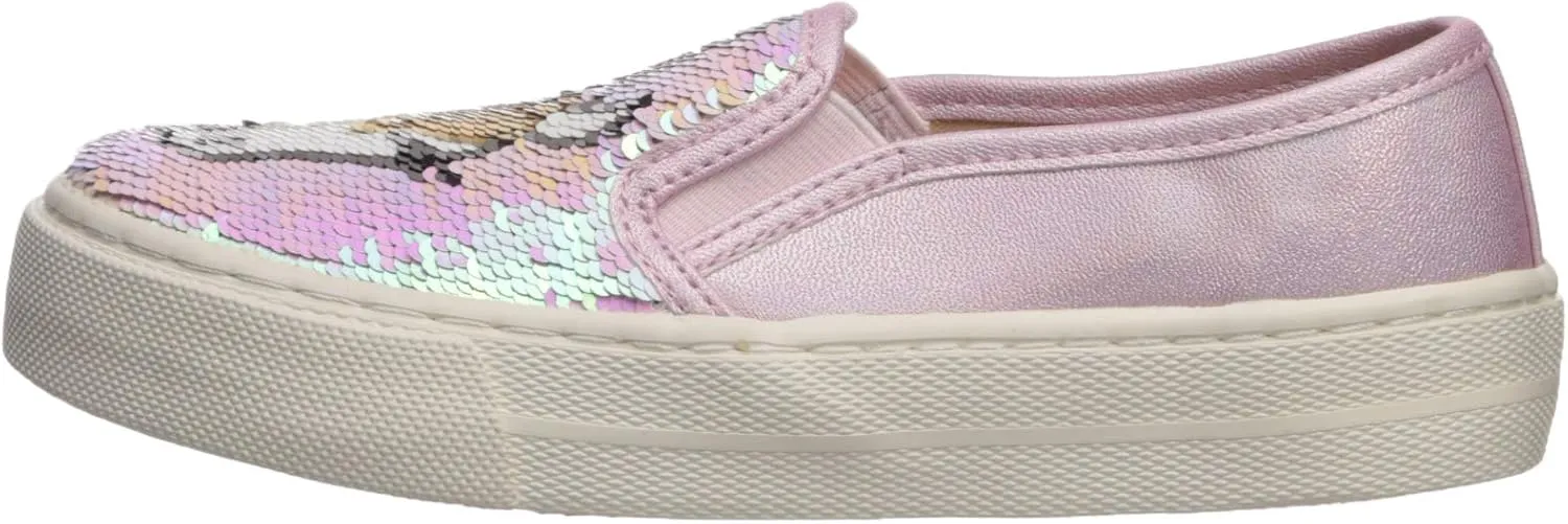 The Children's Place Girl's Sequence Slip on Sneaker
