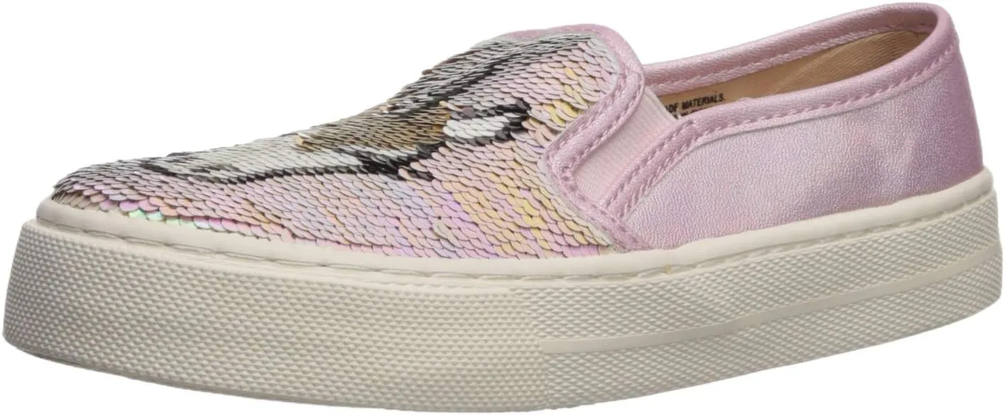 The Children's Place Girl's Sequence Slip on Sneaker