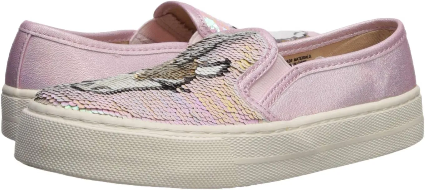 The Children's Place Girl's Sequence Slip on Sneaker
