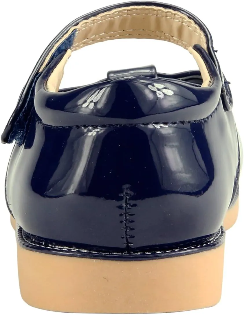 The Doll Maker Girl's Toddler Little Kids Mary Jane Flat School Dress Shoes