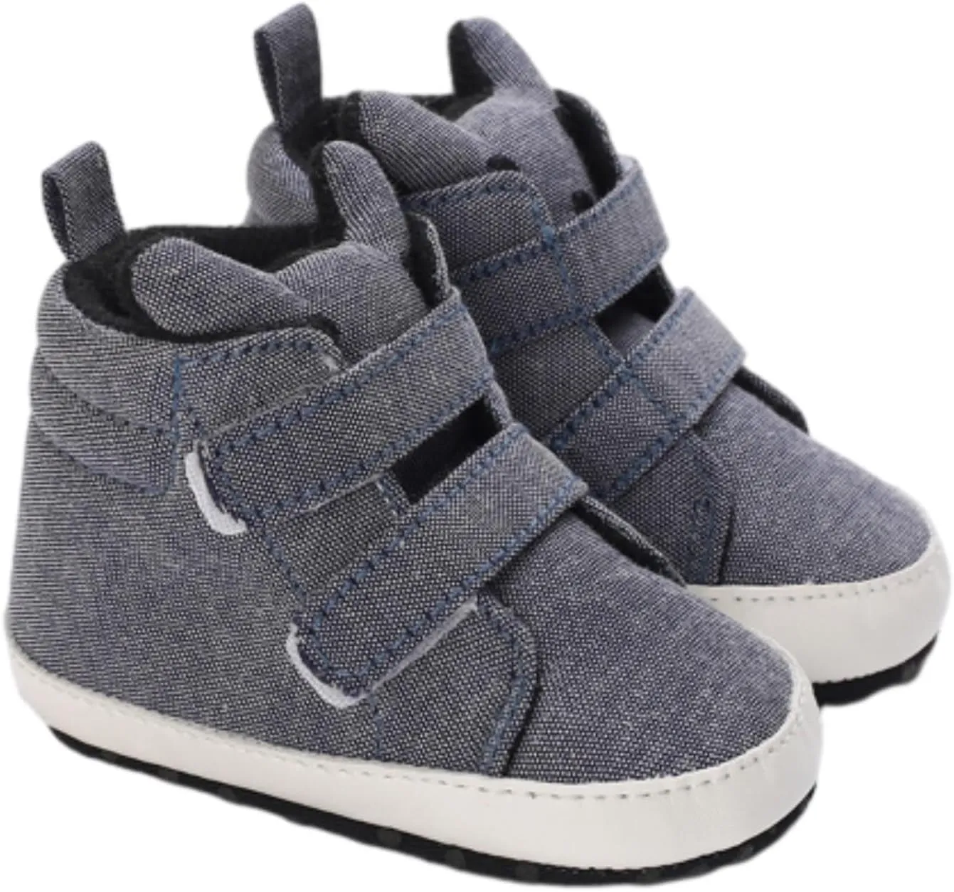 Toddler Baby Boys Girls High Tops Ankle Sneakers Soft Anti Slip Sole PU Leather Infant Newborn Prewalker Shoes Size 4
