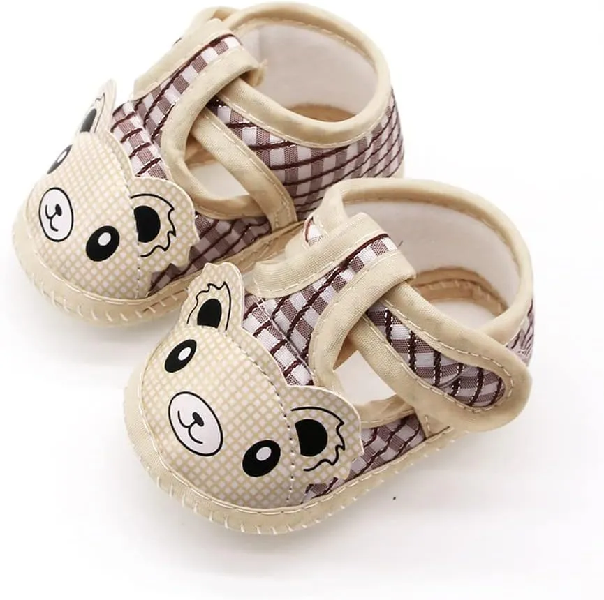 Toddler Baby Boys Slip on Shoes Newborn Baby Girls Cartoon Prewalker Soft Sole Sandals Single Shoes Walking Shoes