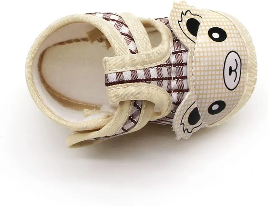 Toddler Baby Boys Slip on Shoes Newborn Baby Girls Cartoon Prewalker Soft Sole Sandals Single Shoes Walking Shoes