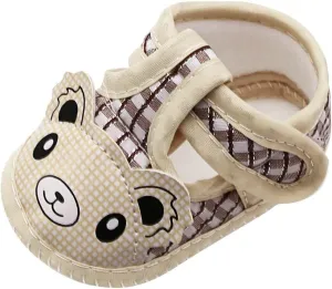 Toddler Baby Boys Slip on Shoes Newborn Baby Girls Cartoon Prewalker Soft Sole Sandals Single Shoes Walking Shoes
