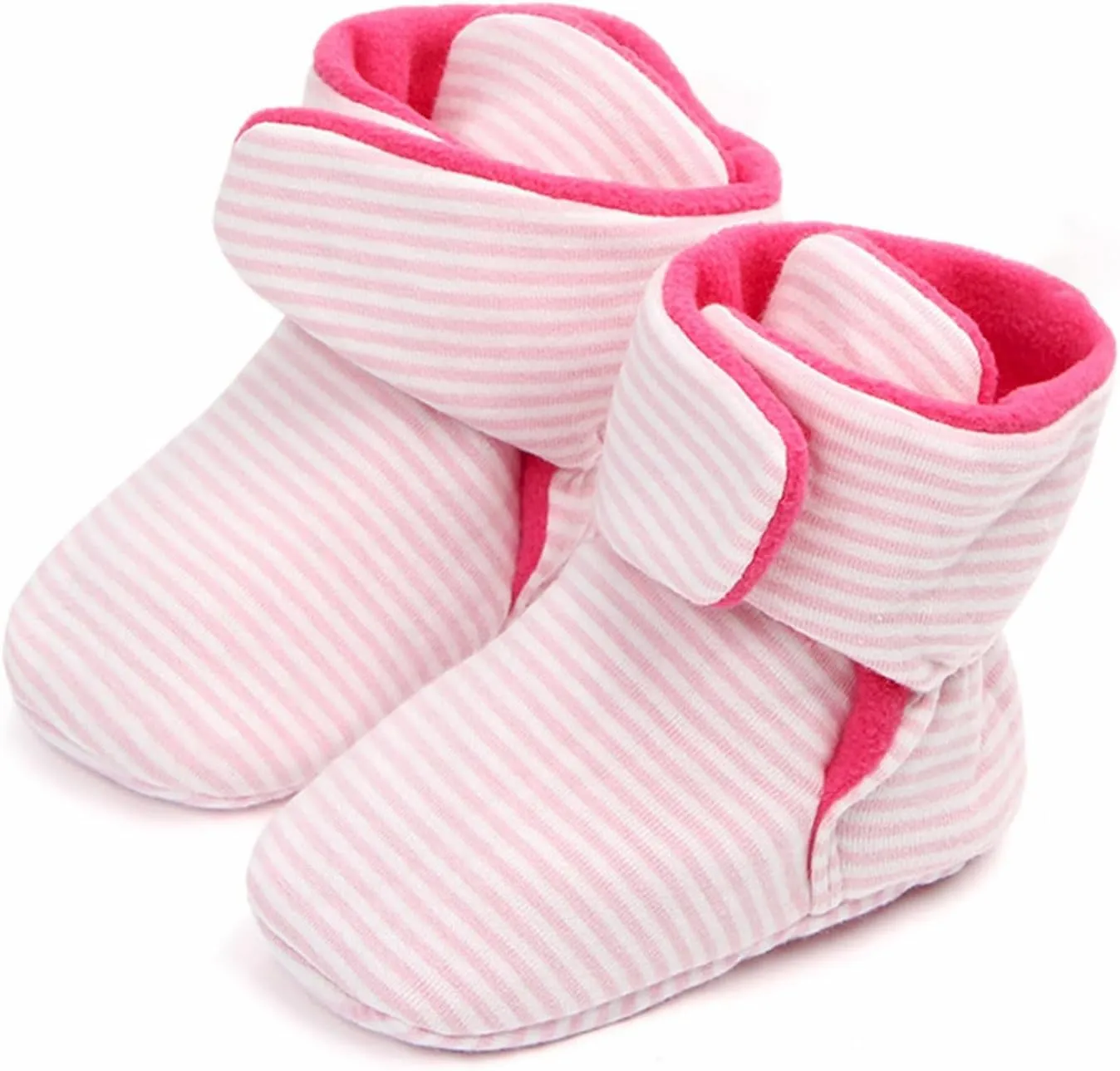 Toddler Baby Shoes Socks Solid Color Patchwork Knitted Plush Baby Socks Shoes for 0 to 12Months Shoes Boys Wide