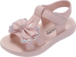 Toddler Ballet Lats Sandals Fashion Little Girls Soft Soles Children Shoes Middle Size Children Size 4 Baby Shoes Girl