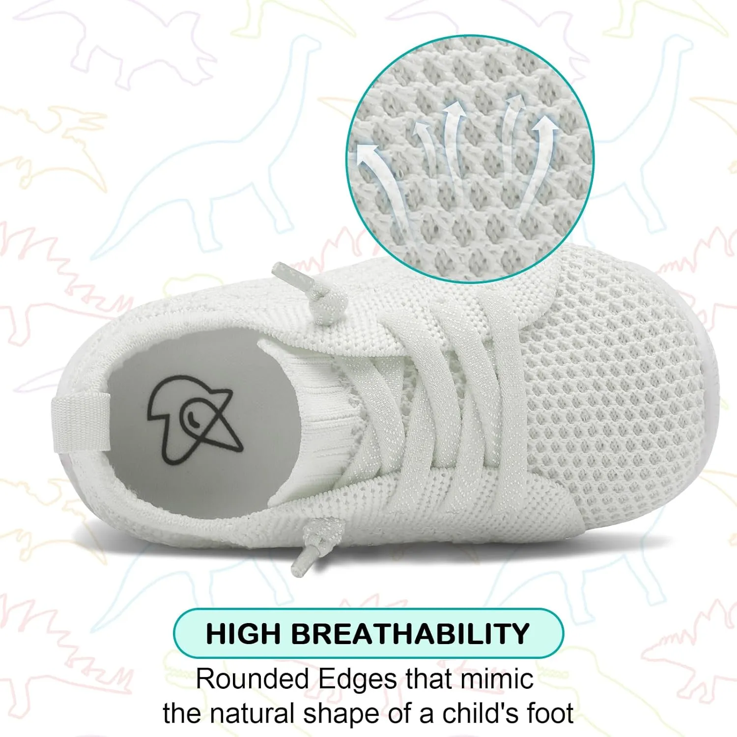 Toddler Boys Girls Shoes Barefoot Shoes Toddler Walking Shoes Kids Tennis Shoes Wide Lightweight Breathable Sneakers