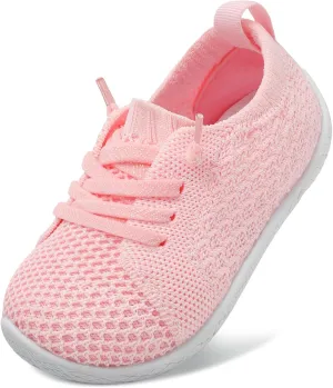 Toddler Boys Girls Shoes Barefoot Shoes Toddler Walking Shoes Kids Tennis Shoes Wide Lightweight Breathable Sneakers