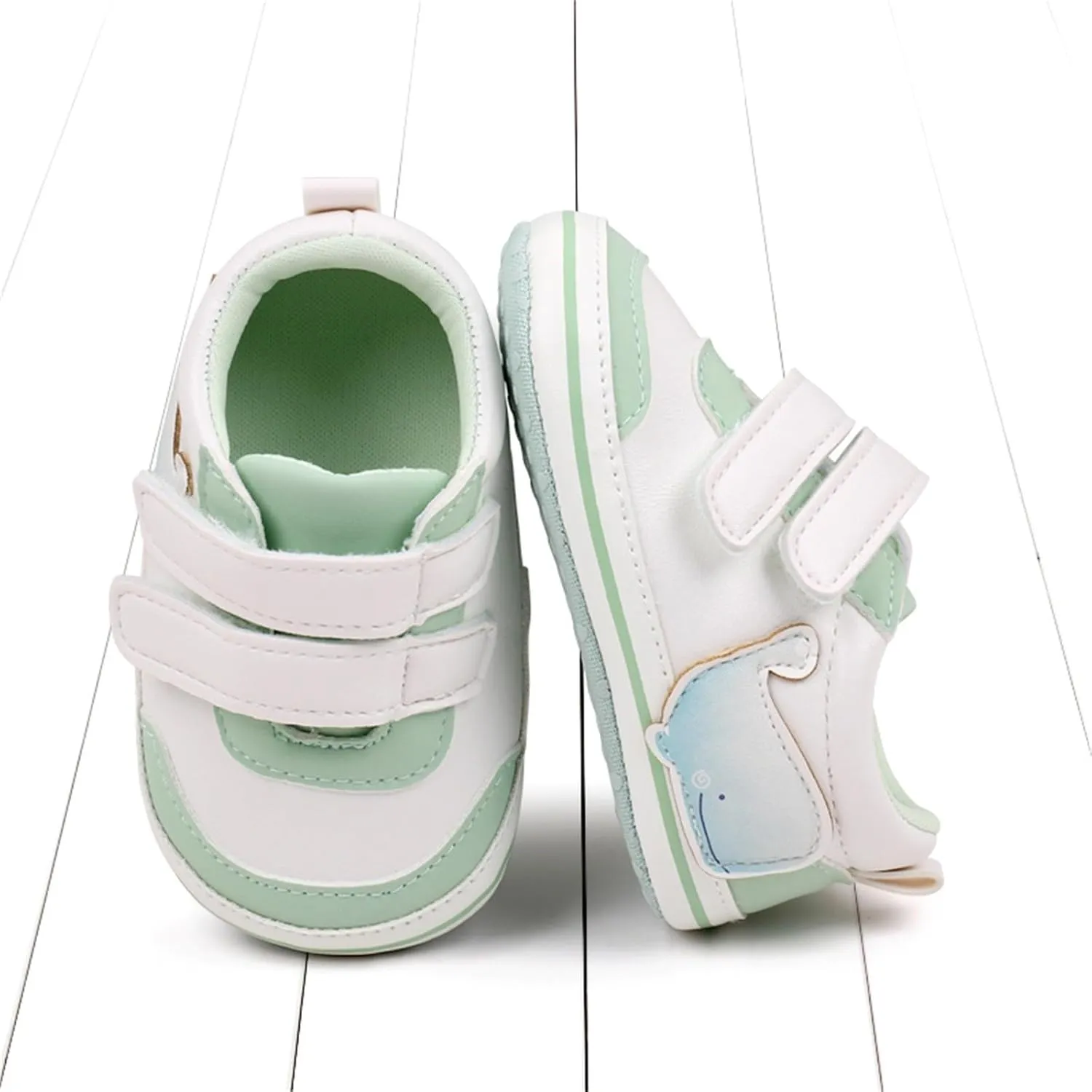 Toddler Boys Shoes Baby Soft Sole Patchwork Sneaker Kid Breathable Hook Loop Non Slip Walking Floor Casual Shoes