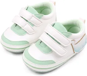 Toddler Boys Shoes Baby Soft Sole Patchwork Sneaker Kid Breathable Hook Loop Non Slip Walking Floor Casual Shoes