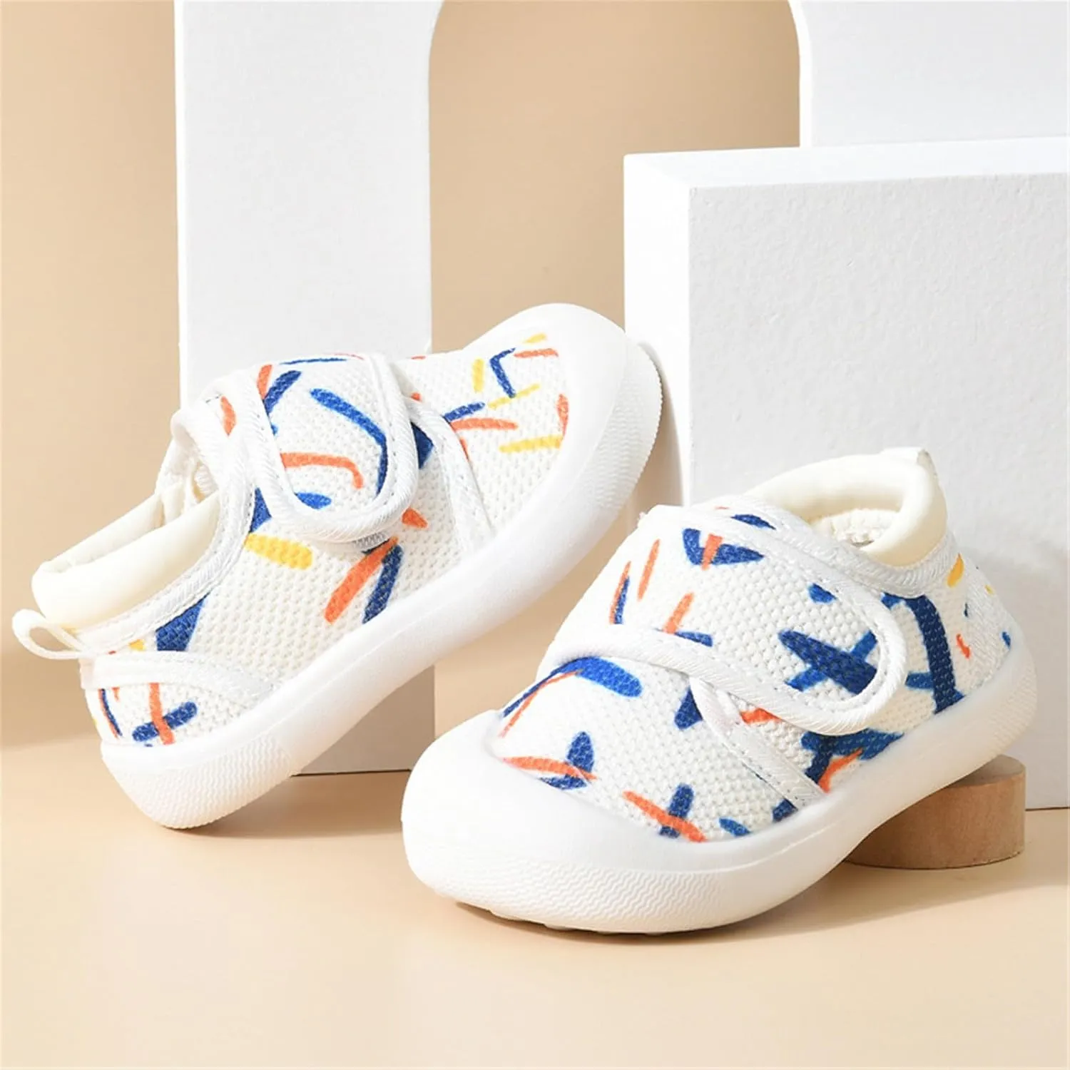 Toddler Boys Shoes Toddler Boys Girls Sneakers Spring and Autumn Soft Soled Anti Slip 6 Wide Toddler Shoes Girl