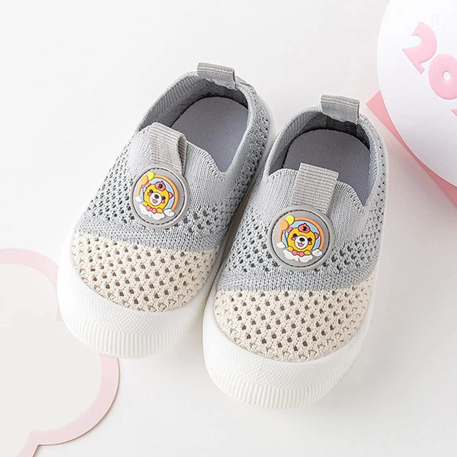 Toddler Girls Boys Sneakers Board Shoes Summer Mesh Surface Breathable Shoes Light Soft Soled Size 2 Baby Shoes Girls