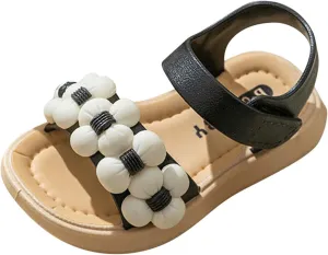 Toddler Girls Thickened Sole Sandals Fashion Soft Sole Open Toe Beach Water Children's Cute Indoor House Slippers