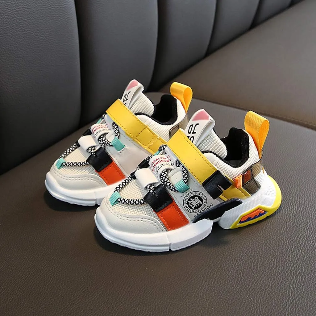 Toddler Infant Kids Baby Girls Boys Soft Sole Mesh Running Sport Shoes Outdoor Travel Sneakers 9M-5Years