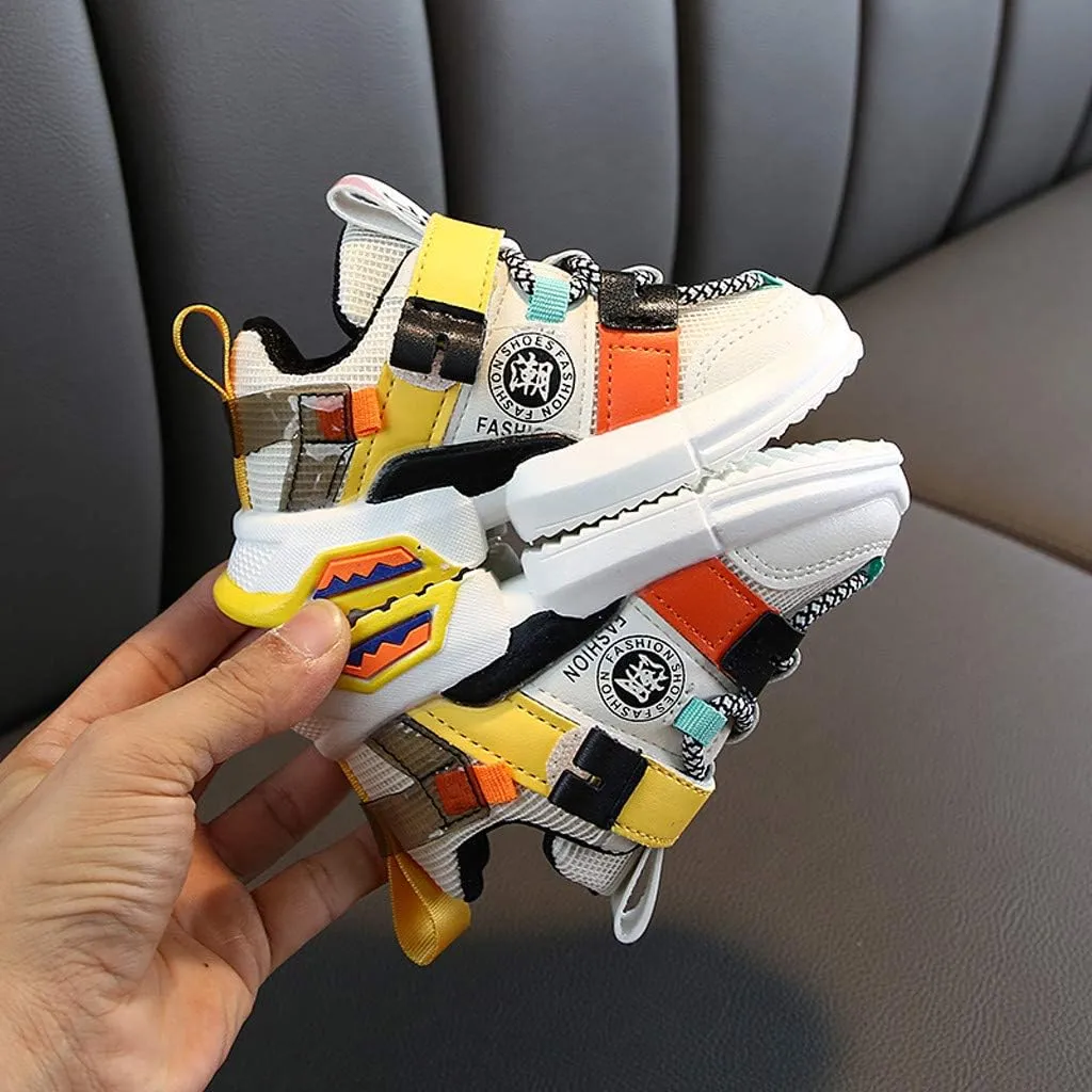 Toddler Infant Kids Baby Girls Boys Soft Sole Mesh Running Sport Shoes Outdoor Travel Sneakers 9M-5Years