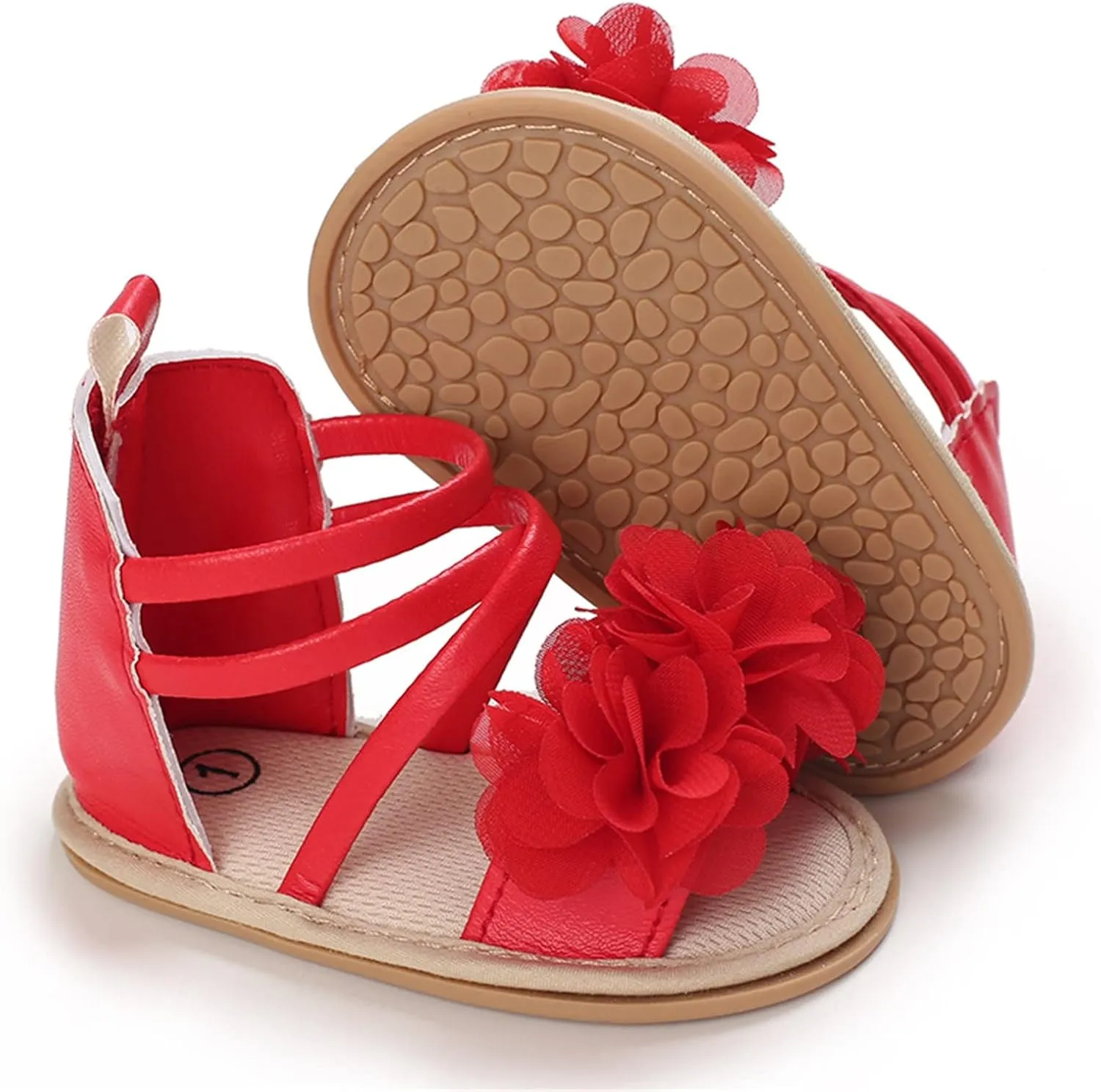 Toddler Kids Infant Girls Soild Colour Princress Shoes Sandals Soft Sole The Floor Barefoot Non Slip 5 Month Old Shoes