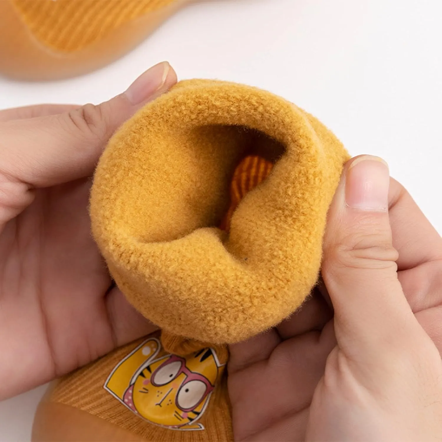 Toddler Light up Shoes Girls Rubber Boys Girls Sole Toddler Knit Soft Warm Baby Stocking Shoes Shoes for Girls