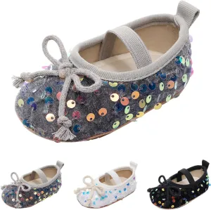 Toddler Little Girls Soft Sole Baby Shoes Flower Girls Mary Jane Prewalker Newborn Light Baby Sneaker Shoes