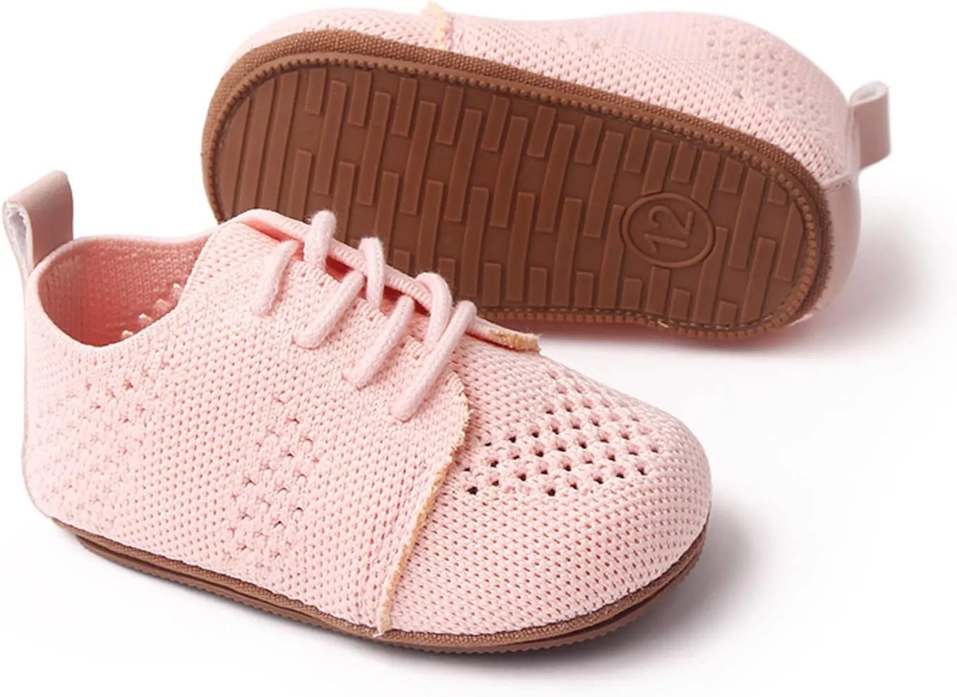 Toddler Shoes Infant Girls Boys Single Shoes First Walking Shoes Toddler Soft Bottom Breathable Mesh Rubber Sole Shoes