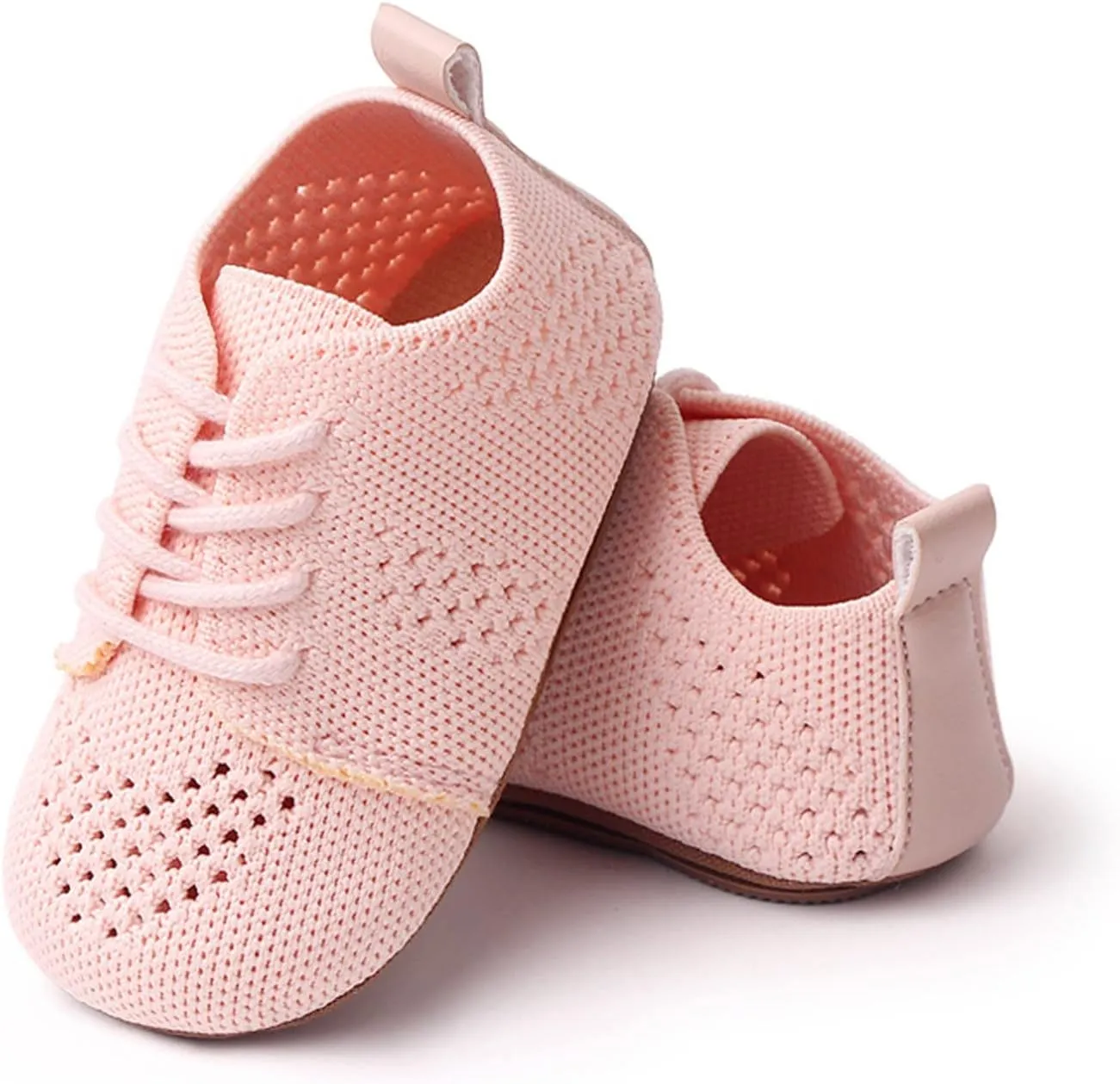 Toddler Shoes Infant Girls Boys Single Shoes First Walking Shoes Toddler Soft Bottom Breathable Mesh Rubber Sole Shoes