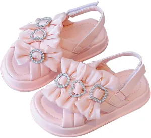 toddler size 8 sandal girls Soft Sole Shoes Fashion Girls Princess Shoes Baby Beach Shoes