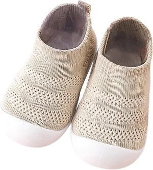 Toddler Sock Shoes Baby Walking Mesh Breathable Shoes Infant Slippers Boys & Girls Non-Slip First Walkers Sneakers