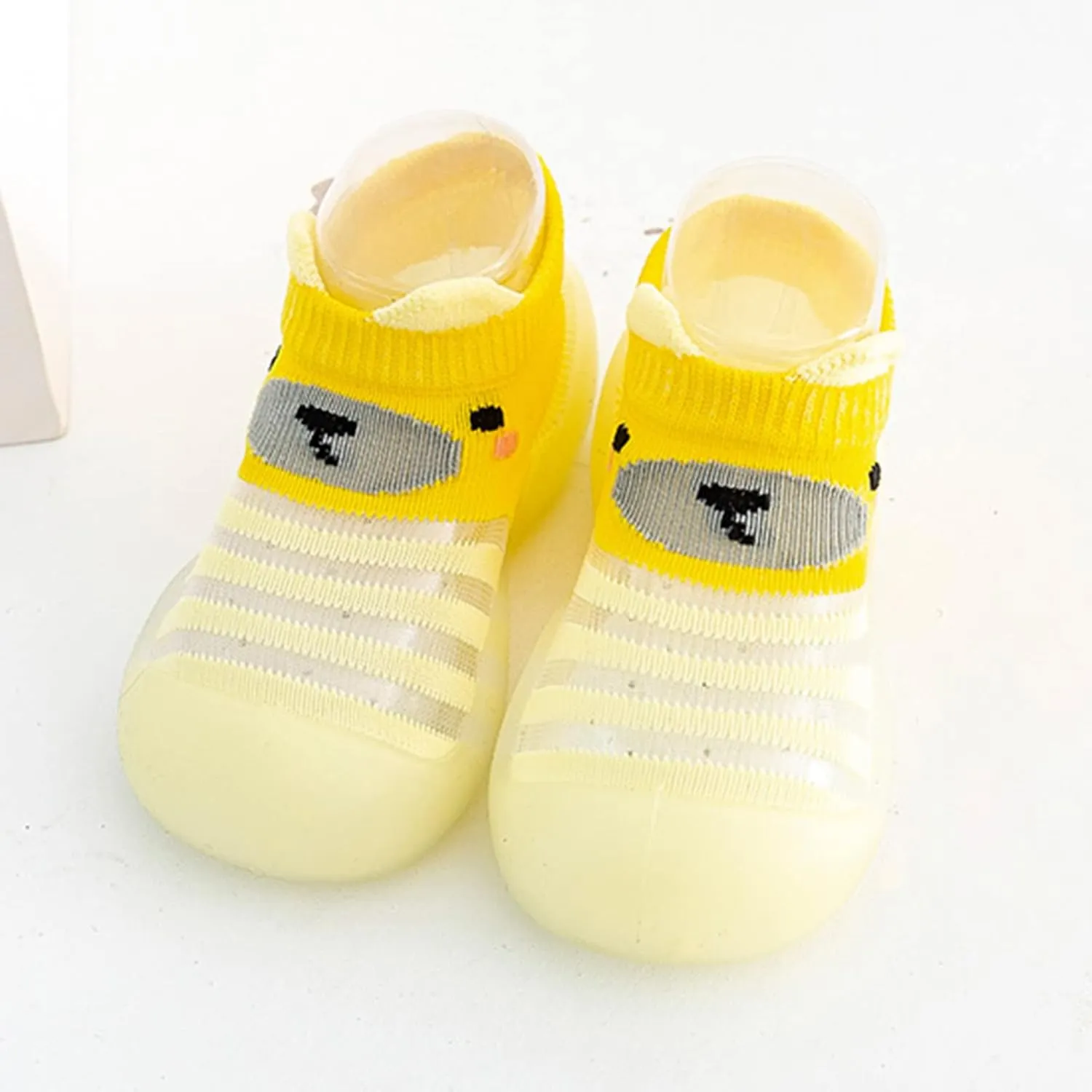 Toddler Sock Shoes,Infant Boys Girls Animal Prints Cartoon Socks Shoes Mesh The Floor Socks Non Slip Prewalker Shoes