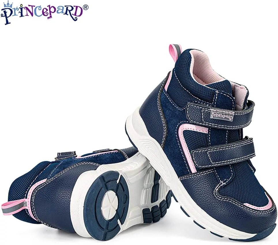 Toddlers Orthopedic ShoesKids High-top Corrective Sneakers for Boys and Girls with Arch and Ankle Support, Non-Slip Soles