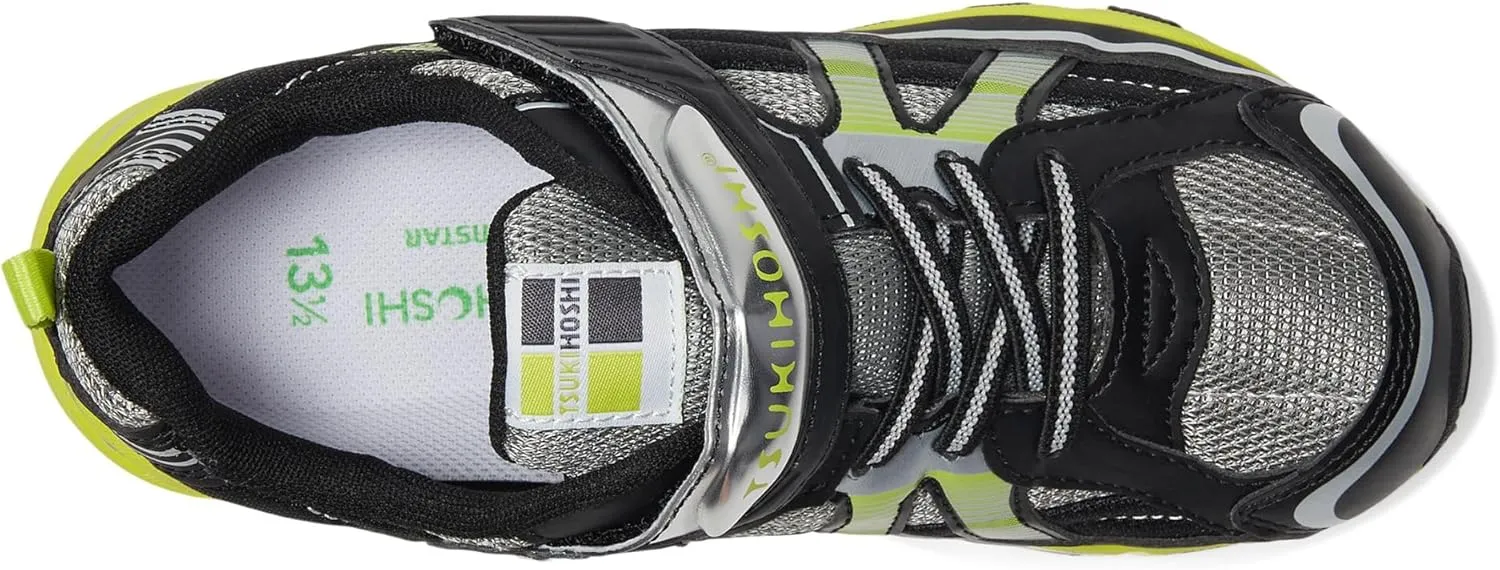 TSUKIHOSHI Storm Kids Shoes - Strap-Closure Machine-Washable Kids and Toddler Shoes with Wide Toe Box & Slip-Resistant, Non-Marking Outsoles