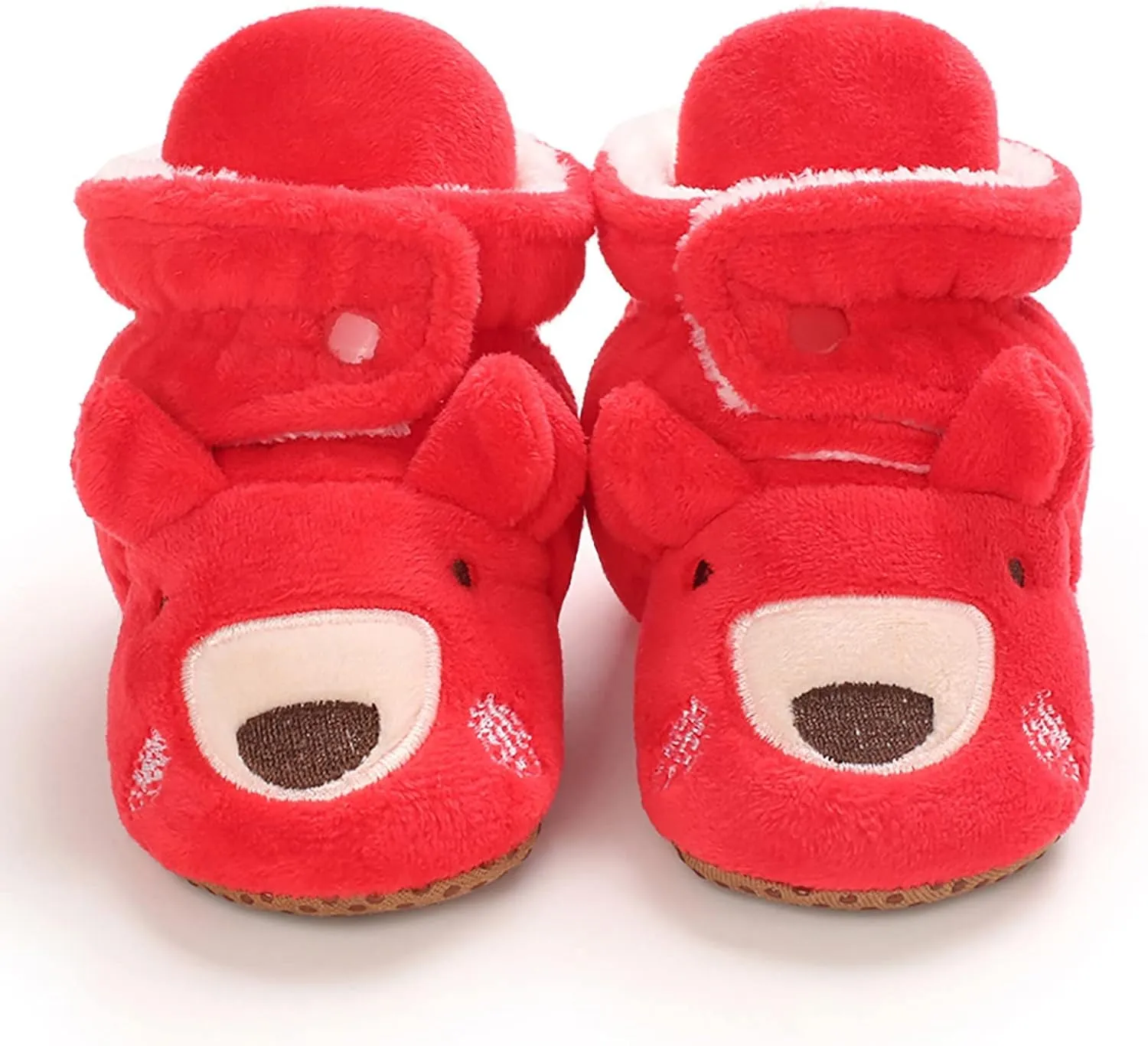 Walking Shoes Christmas Baby Cotton Boots Warm Cotton Shoes Soft Comfortable Infant Toddler Warming Soft Sole Sneakers
