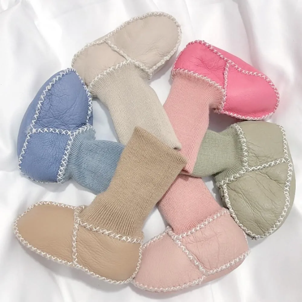 Warm Fur Baby Sock Shoes