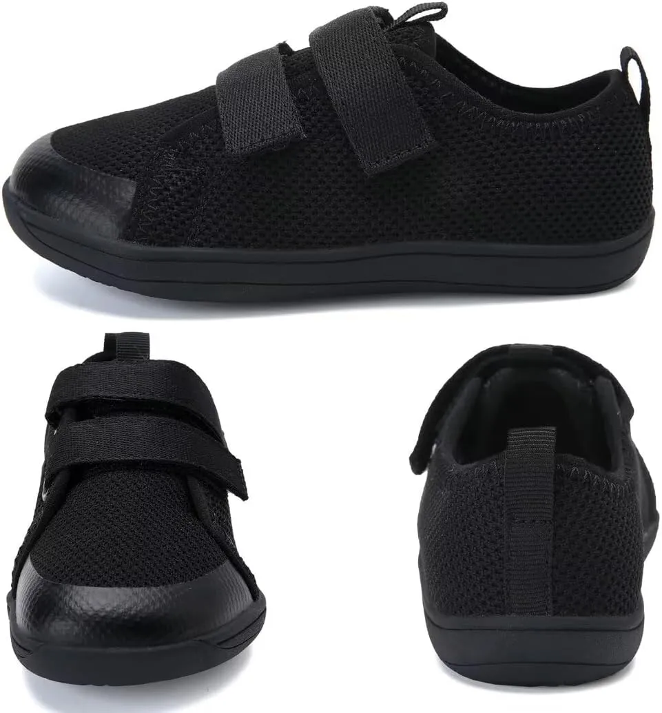 WateLves Toddler Little Kid Wide Barefoot The First Walking Shoes Girls Boys Breathable Lightweight Splay Naturally Minimalist Sneakers