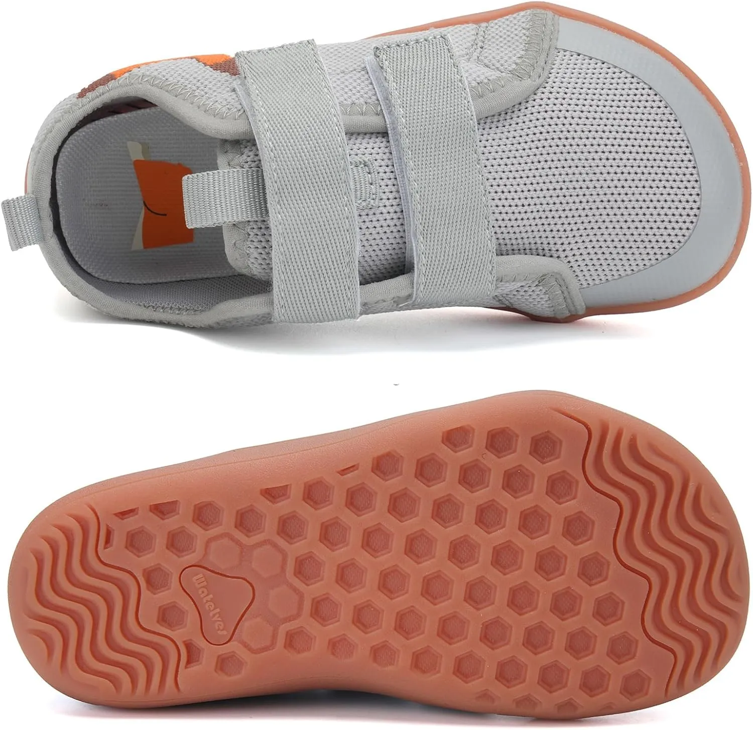 WateLves Toddler Little Kid Wide Barefoot The First Walking Shoes Girls Boys Breathable Lightweight Splay Naturally Minimalist Sneakers